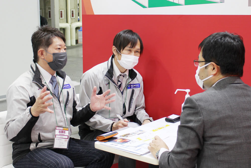 第7回再生医療EXPO大阪商談の様子