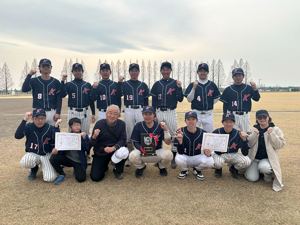 2部リーグB優勝の蒲田工業チーム