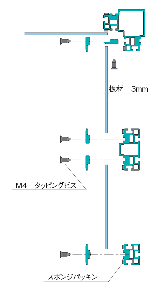 内張り仕様（内面フラットタイプ）