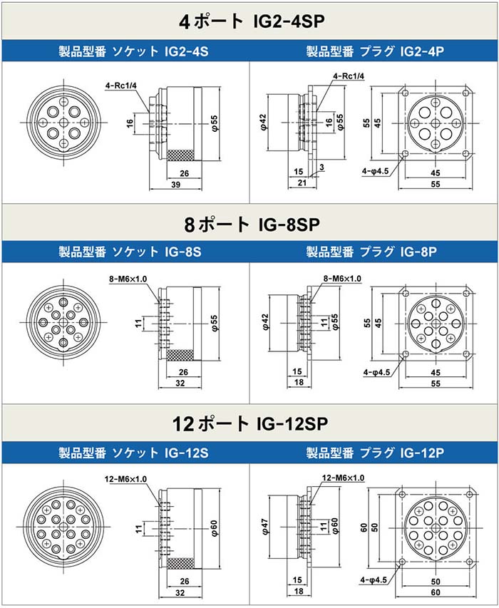 丸型マルチカプラー図面