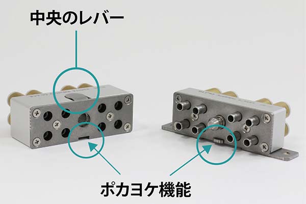 角型マルチカプラーの特長