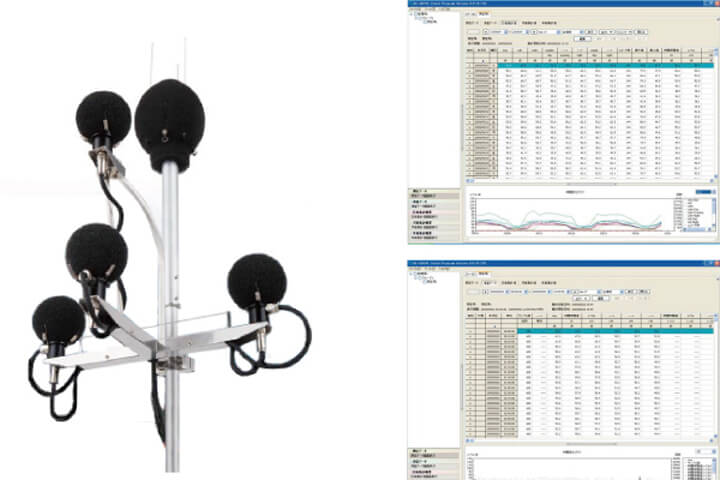 工場の安全対策_騒音監視システム設置工事